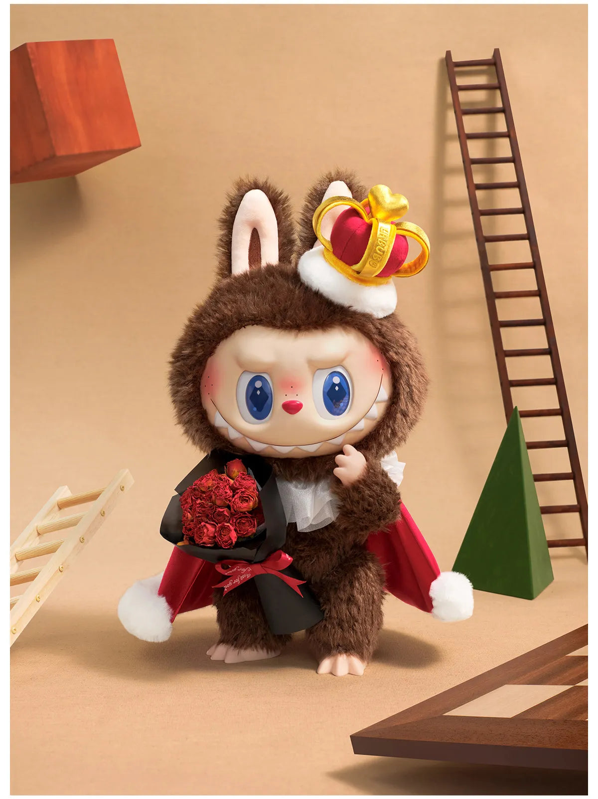 THE MONSTERS Let's Checkmate Series-Vinyl Plush Doll