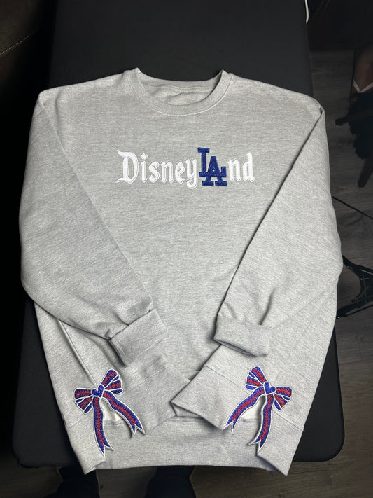 Disney Dodgers Sweater (With Bow)