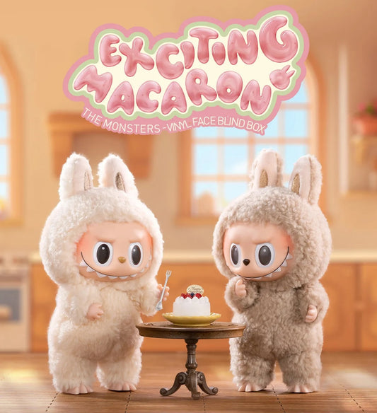 THE MONSTERS - Exciting Macaron Vinyl Face Blind Box - 6pcs